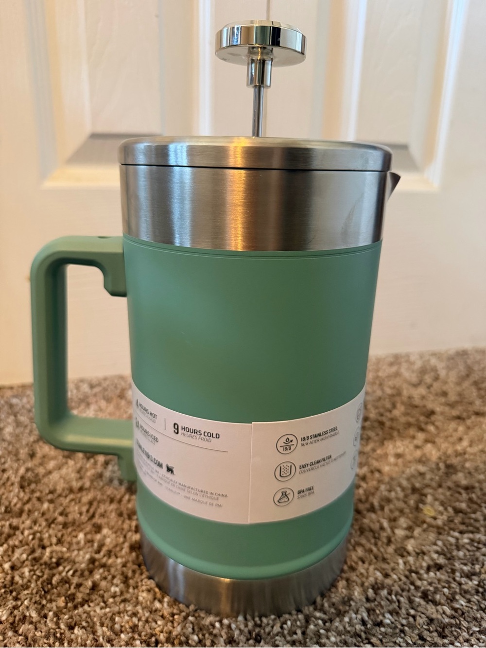 Stanley 48 oz. Classic Stay Hot French Press NEW - Picture 2 of 5